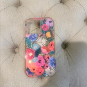 Case-Mate Floral Phone Case - Pink and Blue